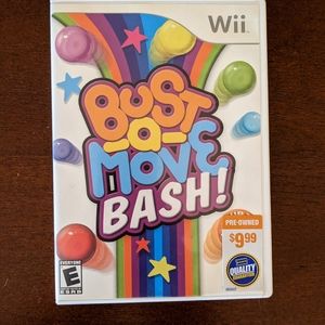 Bust-A-Move Bash (Nintendo Wii, 2007) Complete Tested Works CIB